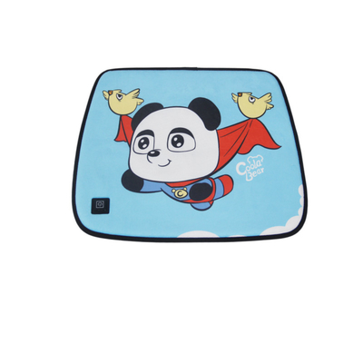 Coussin de siège de voiture chic et fonctionnel avec charge USB pour les jours d'hiver froids