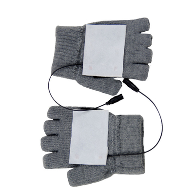 Conception à demi-doigt pour la dextérité Des doigts pliables Des gants chauffants au graphène pour un réglage rapide et facile