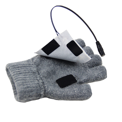 Conception à demi-doigt pour la dextérité Des doigts pliables Des gants chauffants au graphène pour un réglage rapide et facile