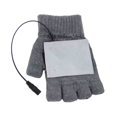 Conception à demi-doigt pour la dextérité Des doigts pliables Des gants chauffants au graphène pour un réglage rapide et facile