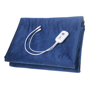 Couverture chauffée électrique lavable avec panneaux de chauffage au graphène pour le chauffage rapide et sûr du lit