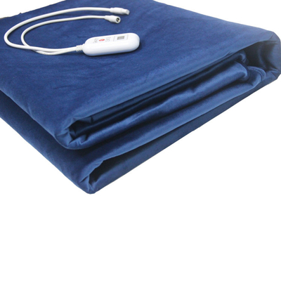 Couche électrique en graphène en flanelle douce avec contrôle de température et taille et couleur personnalisables pour personnaliser