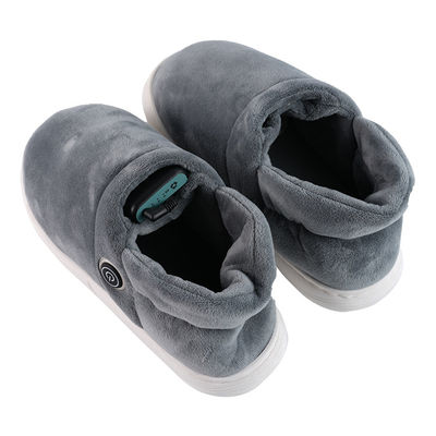 Chauffe-pieds électrique USB gris 110V avec réglages de température réglables permettant une chaleur personnalisée pour un confort maximal pendant