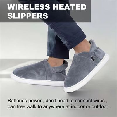 Chauffe-pieds électrique USB gris 110V avec réglages de température réglables permettant une chaleur personnalisée pour un confort maximal pendant