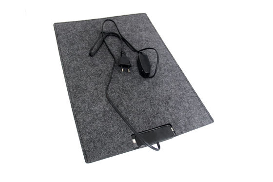 Chauffe-pieds personnalisé avec élément chauffant au graphène, charge USB et fonction de compression à chaud pour soulager la fatigue des pieds