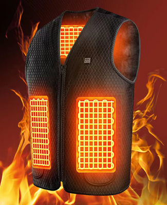 Veste d'hiver pour homme avec USB électrique et technologie de chauffage avancée