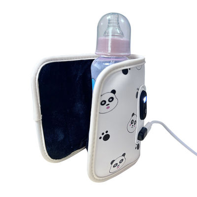 Chauffe-bouteille portable de 5V Charge USB Parfait pour chauffer le lait de bébé pendant le voyage Compact Léger et facile à transporter