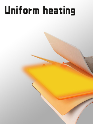 GraphèneMedic Pad thermique PVC de qualité médicale chaleur rapide détendre les muscles accélérer la récupération