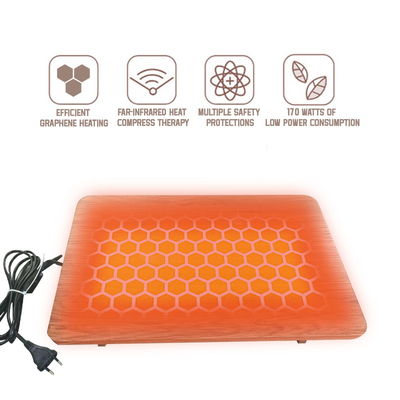 Vente à chaud Comfort sans effort Chauffe-pieds électrique Tabouret avec chauffage au graphène Conception ergonomique