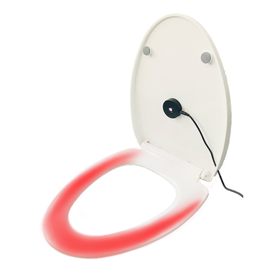 Siège de toilette à chauffage automatique réglable à température lavable