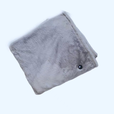 Découvrez le confort ultime avec une couverture thermique en graphène en fourrure de lapin ultra-luxe