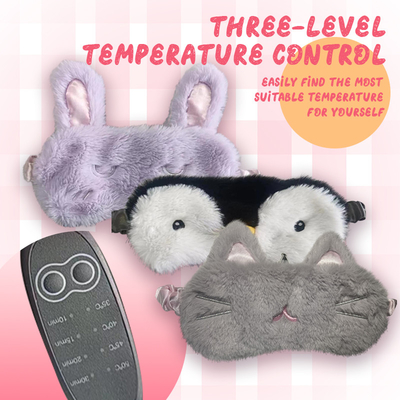 Comfort et charme USB Graphene Masque pour les yeux à chaleur température réglable Masque pour les yeux électrique chauffé à la vapeur pour le bureau à domicile