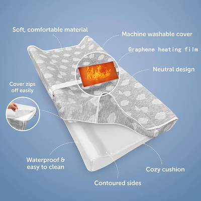 Une couche de couche pour bébé personnalisée avec chauffage infrarouge