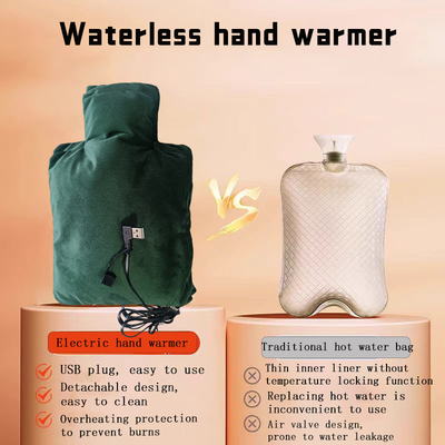 Chauffe-mains portable avec caractéristiques de sécurité non inflammables, protection contre la surchauffe et conception réutilisable