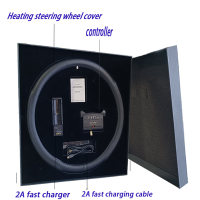Couvercle de volant chauffé au graphène rechargeable de haute qualité