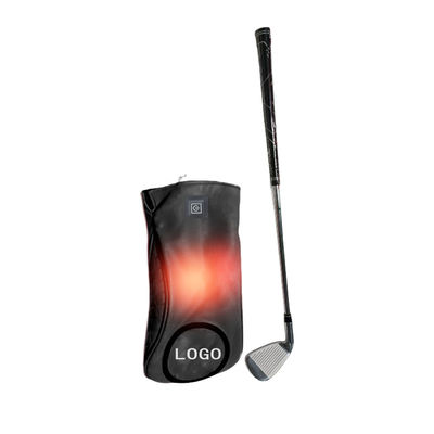 Couvre-tête chauffé en cuir de qualité supérieure Golf OEM #1 #3 #5 Driver Fairway Hybrid Couvre-tête sur mesure Logo Couvre-tête de golf