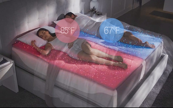 Système de refroidissement de lit et de couverture chaud et sûr