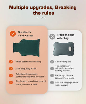 Chauffage à main confortable ou coussin chauffant spacieux Vous choisissez avec notre conception transformable