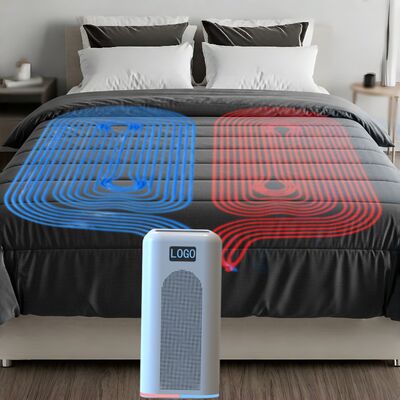 La couverture refroidie Sheerfond couverture intelligente à flux thermique pour les dormeurs chauds