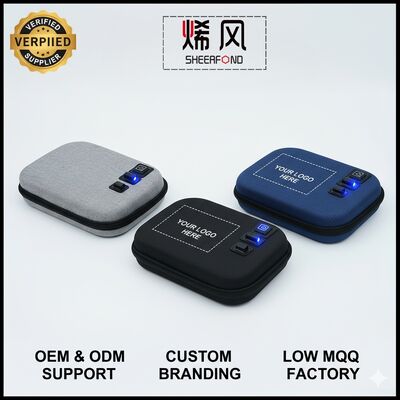 Sac de chauffage alimentaire pliable portable avec revêtement en papier d'aluminium de qualité alimentaire et technologie de chauffage alimentée par USB pour n'importe quel moment