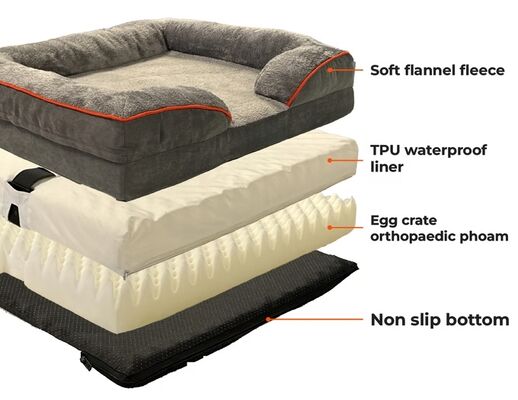 Un lit pour animaux de compagnie intelligent avec application basée sur le suivi en temps réel du rythme cardiaque, de la respiration et du sommeil, fournissant des informations sur la santé de qualité vétérinaire