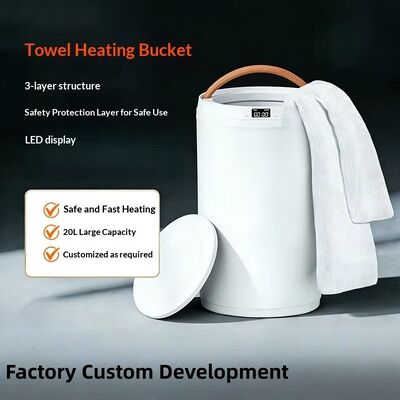 Chauffe-serviettes Vente en gros transfrontalière Chiffons humides chauffants Capacité 20L Affichage LED Structure à 3 couches Minuterie de moins de 2 heures