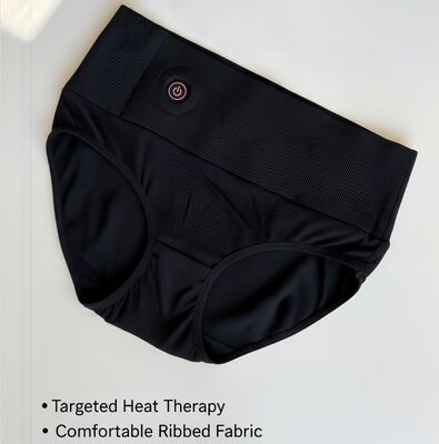 Culotte chauffante électrique en graphène personnalisable antibactérienne pour femmes​ sous-vêtement chauffant pour utérus