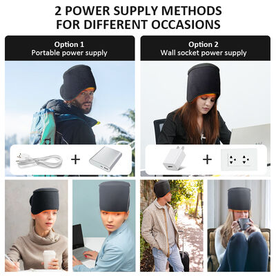 Casque de croissance capillaire 660nm à LED, luminothérapie par lumière rouge et 270 LED, lumière rouge et casque de thérapie laser