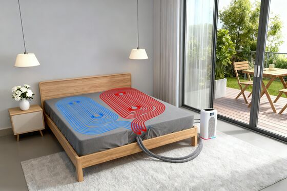 Refroidissement à haute densité Matelas refroidi à l'eau Tailles personnalisées Design pliable portable de soutien Massage Confort Lavable