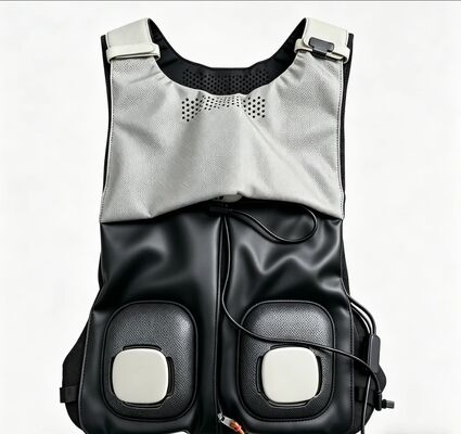 Système de refroidissement à l'eau de sac à dos électrique personnalisable 2C 20C Veste de refroidissement à maillage Contrôle du débit de la vessie Vêtements refroidis RV Outdoor