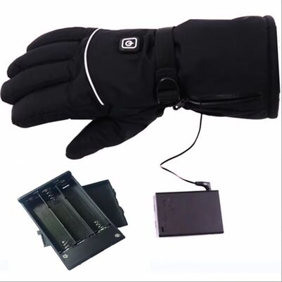 Certificat CE USB écran tactile Gants chauffants électriques bon marché Gants chauffants en cuir Gants chauffants imperméables pour le ski
