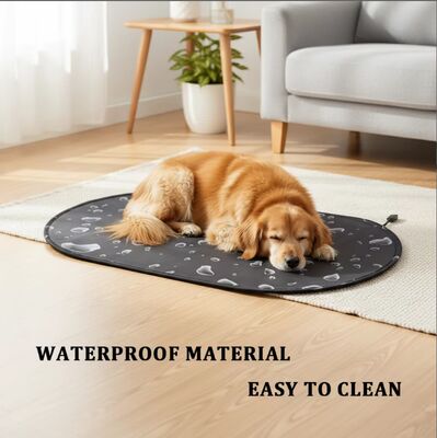 Lit électrique pour chien avec système de chauffage et de refroidissement PTC Protéger contre la surchauffe en toute saison