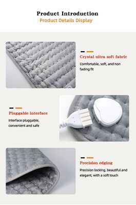 Appareil de chauffage électrique pour bureau à domicile ou à côté du lit fournissant une chaleur douce pour améliorer le confort