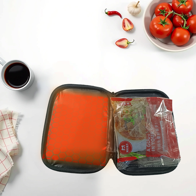 Sac chauffant alimentaire USB avec tissu Oxford et doublure isolante de qualité alimentaire offrant un chauffage doux et constant pour plusieurs récipients alimentaires