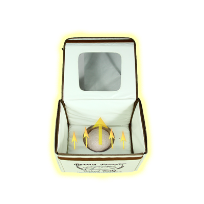 sac chauffant alimentaire compact pliable, parfait pour les cuisines domestiques, les petites boulangeries et les applications de pâtisserie mobiles