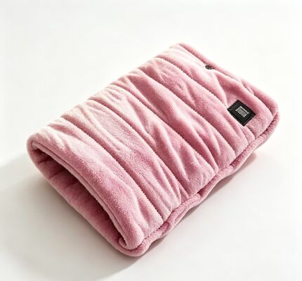 Appareil de chauffage portable avec alimentation USB en tissu soyeux souple, surface chauffante constante, fonction de poids léger, conception compacte et protection de la sécurité