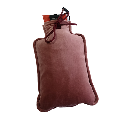 Chauffe-mains rechargeable en forme de seau, tissu ultra doux en cristal, température réglable, pochette chauffante électrique portable avec chargement CC, couleur personnalisée OEM ODM