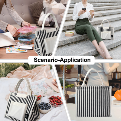 Le chauffe-plat portable ultime pour les road trips, le camping et le bureau — Sac à lunch chauffant alimenté par USB avec technologie de chauffage rapide