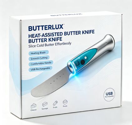 Wholesale Intelligent Butter Heating Knife, Touch Sensing Waterproof Stainless Steel Electric Butter Cutter, CE FCC RoHS, Support OEM ODM Custom Logo