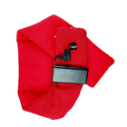 Écharpe de chauffage électrique tricotée pour le matériel de graphène de la température de l'hiver 65 degrés