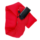 Écharpe de chauffage électrique tricotée pour le matériel de graphène de la température de l'hiver 65 degrés