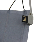 Veste USB chargeant la feuille infrarouge lointaine de protection de chauffage de Graphene