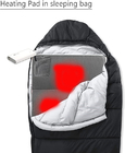 Sac de couchage chauffant électrique de protection de graphène d'USB pour camper la taille 195×75cm