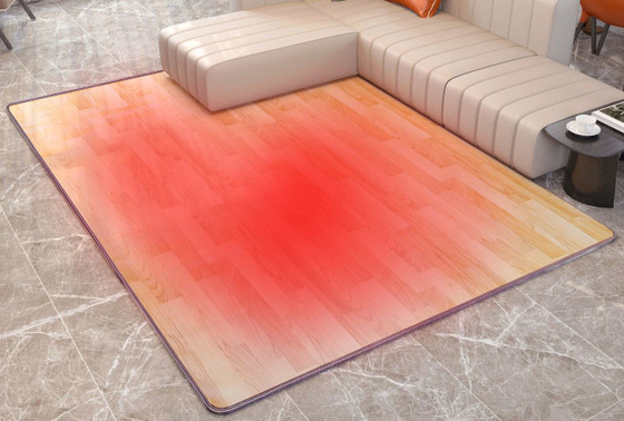 Couverture chauffée électrique lavable à chauffage rapide à température constante et 3 régulateurs de réglage thermique