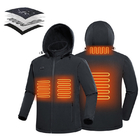 Chauffage rapide de veste chauffante électrique de gilet de graphène avec l'OEM détachable de capot