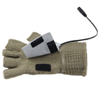 Usb loin infrarouge Fingerless passionné électrique lavable des gants 5W pour l'hiver