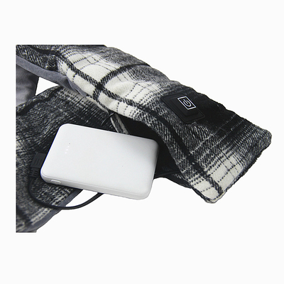 Tissu doux écharpe électrique de chauffage pour soulager les douleurs du cou et plus chaud