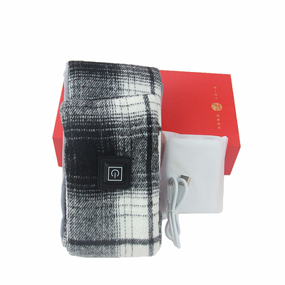 Tissu doux écharpe électrique de chauffage pour soulager les douleurs du cou et plus chaud