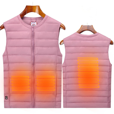 Veste chauffante électrique unisexe avec réglages de chauffage personnalisables pour un confort personnalisé