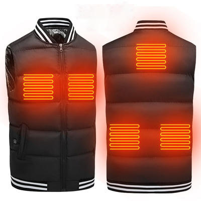 Vêtements électriques chauffés par USB avec panneau de chauffage au graphène pour hommes Vêtements d'hiver Vêtements électriques